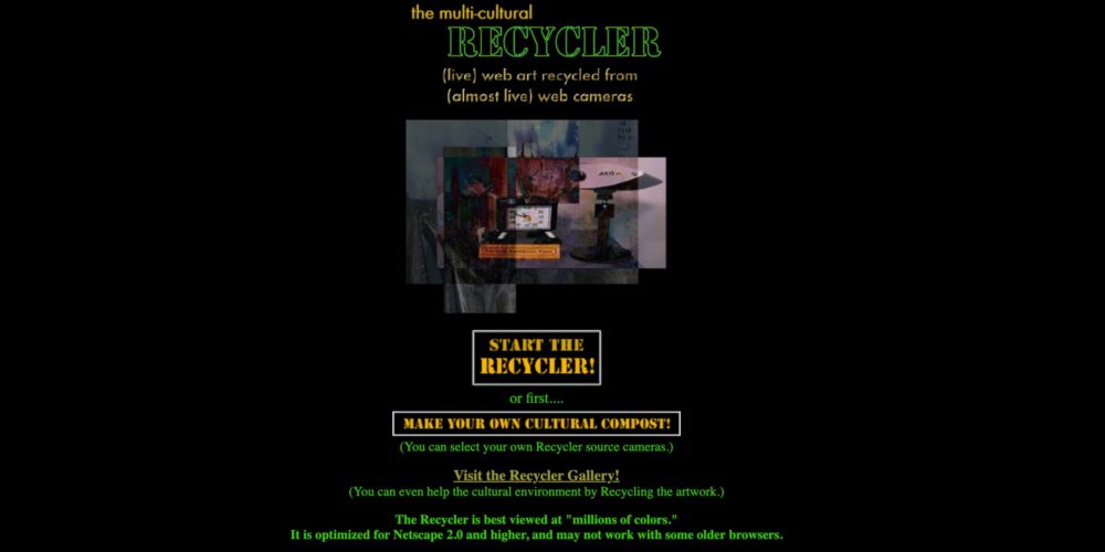 Recycler Front Page